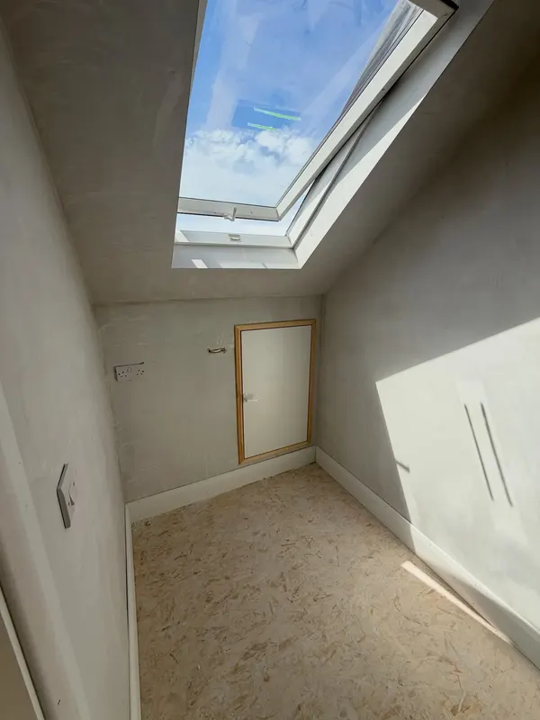 Attic conversion in Cork painted and decorated by Scott Long Painting and Decorating