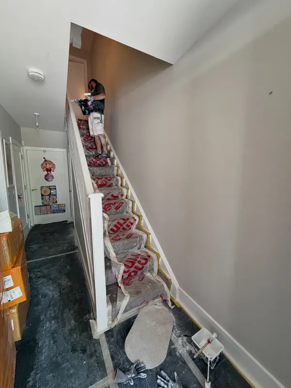 Attic conversion in Cork painted and decorated by Scott Long Painting and Decorating