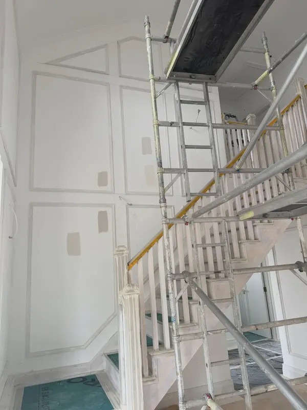 New build home decorated by Scott Long Painting and Decorating