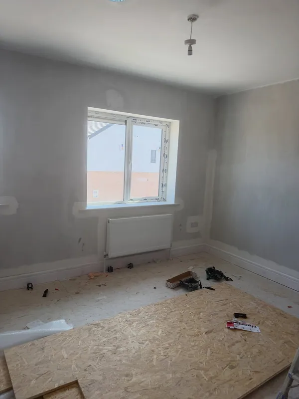 New Builds work by Scott Long Painting and Decorating in Cork