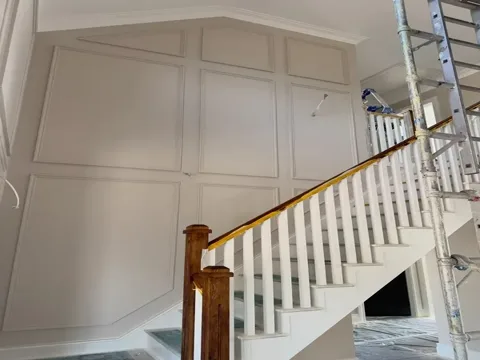 New build hall, stairs and landing decorated in Cork